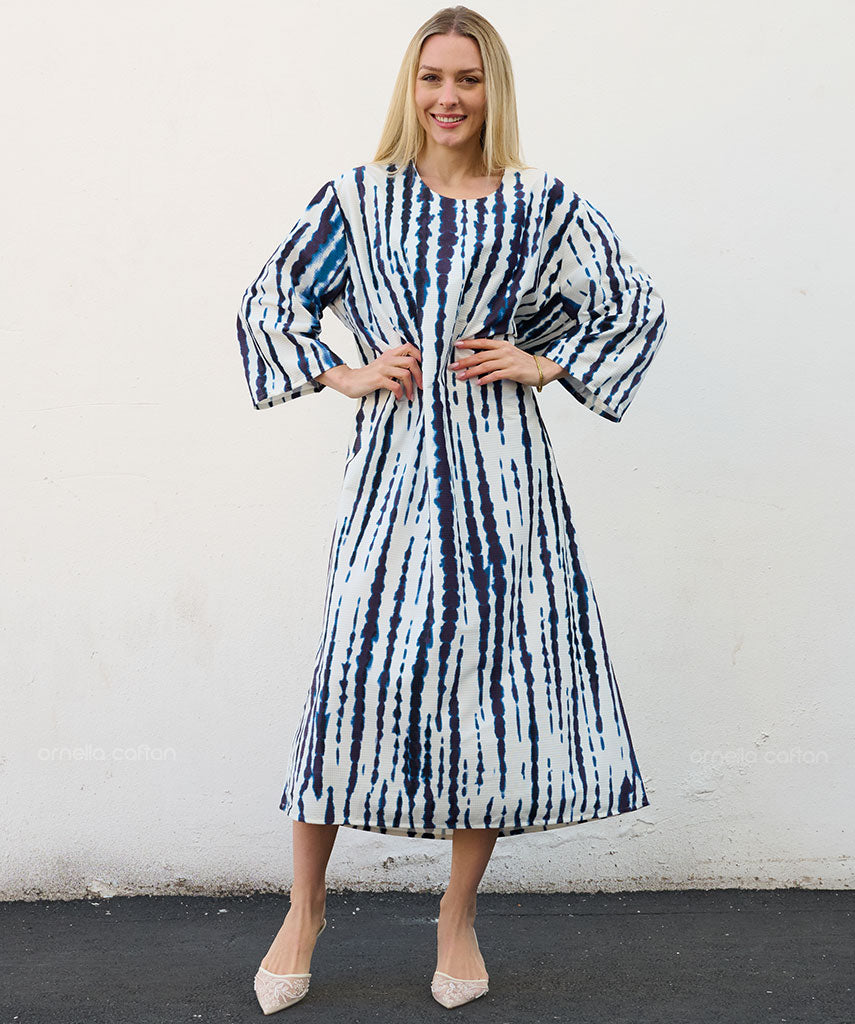 Warmer, gemütlicher Samt-Kaftan