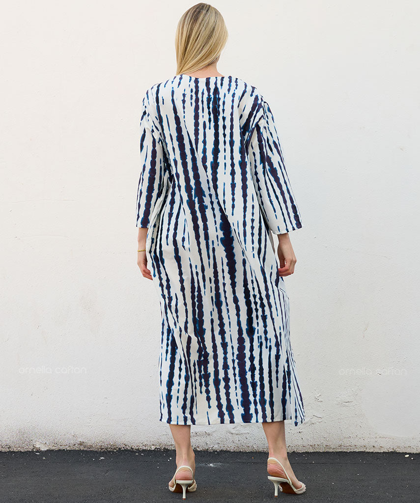 Warmer, gemütlicher Samt-Kaftan