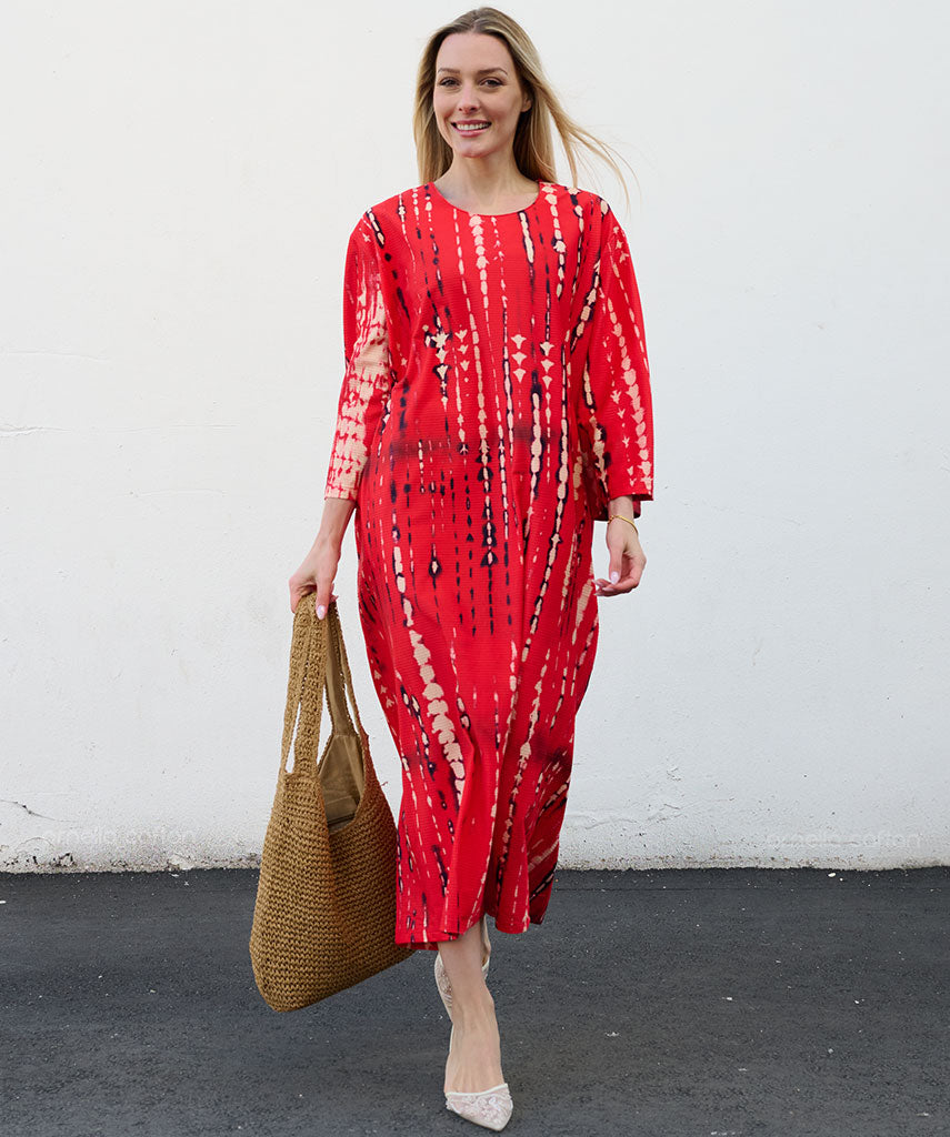 Warmer, gemütlicher Samt-Kaftan