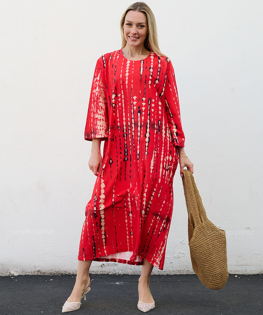 Warmer, gemütlicher Samt-Kaftan