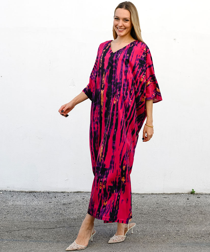 Warmer, gemütlicher Samt-Kaftan