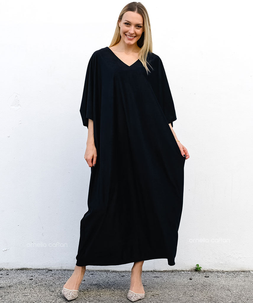 Warmer, gemütlicher Samt-Kaftan