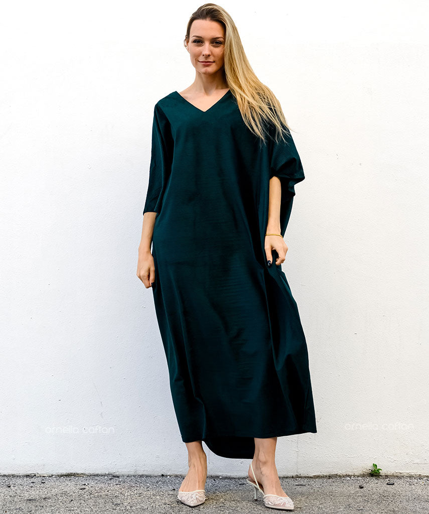Warmer, gemütlicher Samt-Kaftan