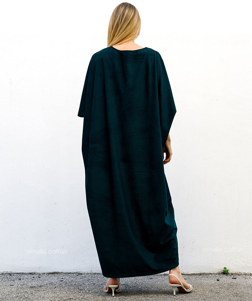 Warmer, gemütlicher Samt-Kaftan