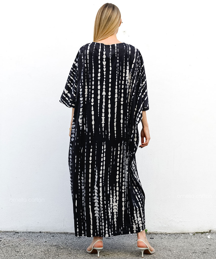 Warmer, gemütlicher Samt-Kaftan